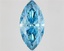 5.76 Ct. Fancy Vivid  Blue Marquise Lab Grown Diamond