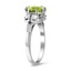 The Zitella Ring, smalltop view on a hand