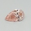 0.30 Ct. Fancy Intense Pink Pear Lab Grown Diamond