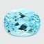 7.4x5.6mm Unheated Blue  Oval   Tourmaline