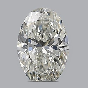 Oval diamond — real photo