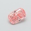 1.01 Ct. Fancy Vivid Pink Cushion Lab Grown Diamond