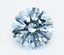 3.05 Ct. Fancy Vivid  Blue Round Lab Grown Diamond