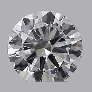 Round diamond — real photo