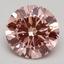 3.00 Ct. Fancy Intense Pink Round Lab Grown Diamond