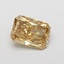 0.59 Ct. Fancy Intense Brownish Yellow Radiant Lab Grown Diamond