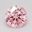 1.04 Ct. Fancy Intense Pink Round Lab Grown Diamond