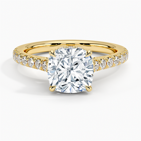 18K Yellow Gold Chantal Diamond Ring