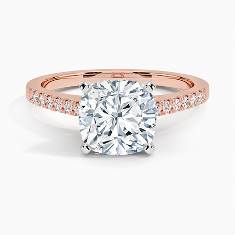 14K Rose Gold Sonora Diamond Ring