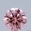 1.02 Ct. Fancy Vivid Pink Round Lab Grown Diamond