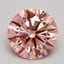 2.70 Ct. Fancy Intense Pink Round Lab Grown Diamond