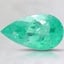 12.6x7.1mm Pear Colombian Emerald