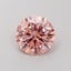 1.62 Ct. Fancy Intense Pink Round Lab Grown Diamond