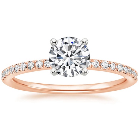 14K Rose Gold Ballad Diamond Bridal Set (1/3 ct. tw.)