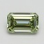 1.04 Ct. Fancy Intense Green Emerald Lab Grown Diamond