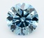 3.01 Ct. Fancy Vivid  Blue Round Lab Grown Diamond