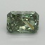 1.62 Ct. Fancy Vivid Pacific Green Radiant Lab Grown Diamond