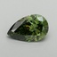 1.01 Ct. Fancy Vivid Green Pear Lab Grown Diamond