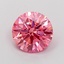 2.06 Ct. Fancy Vivid Pink Round Lab Grown Diamond