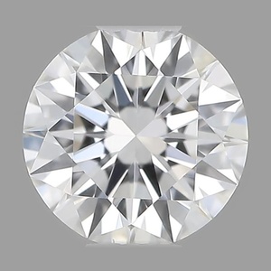 Round diamond — real photo