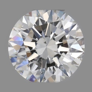 Round diamond — real photo