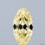 2.09 Ct. Fancy Intense Yellow Oval Lab Grown Diamond
