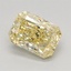 1.03 Ct. Fancy Intense Yellow Radiant Lab Grown Diamond