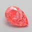 4.21 Ct. Fancy Vivid Pink Pear Lab Grown Diamond