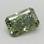 3.01 Ct. Fancy Vivid  Green Radiant Lab Grown Diamond