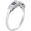 The Nalo Ring, smalltop view on a hand