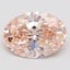 1.75 Ct. Fancy Pink Oval Lab Grown Diamond