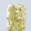 1.01 Ct. Fancy Vivid Yellow Radiant Lab Grown Diamond
