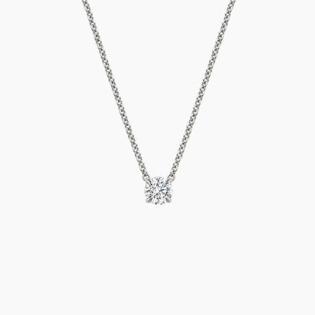 Perfect Solitaire Diamond Pendant