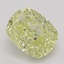 1.02 Ct. Fancy Yellow Cushion Diamond