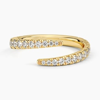 Sonya Pavé Lab Diamond Wrap Ring (3/4 ct. tw.)