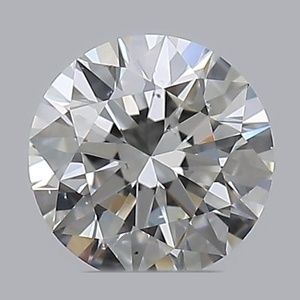 Round diamond — real photo