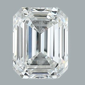 Emerald diamond — real photo