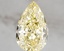 1.60 Ct. Fancy Vivid Yellow Pear Lab Grown Diamond