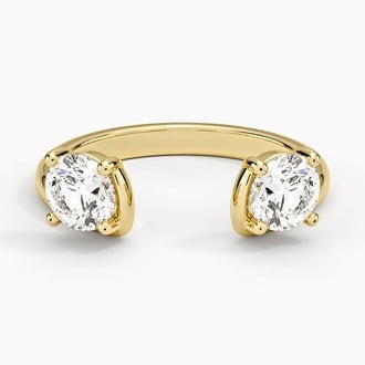 Round Lab Diamond Trio Stacking Ring (1 ct. tw.)