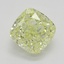 1.50 Ct. Fancy Yellow Cushion Diamond