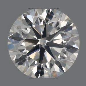 Round diamond — real photo