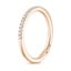 18K Rose Gold Simply Tacori Diamond Ring (1/5 ct. tw.), smallside view