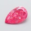 1.27 Ct. Fancy Vivid Pink Pear Lab Grown Diamond