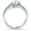Turtle Inspired Diamond Ring, smallside view
