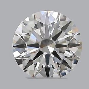 Round diamond — real photo