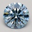 2.29 Ct. Fancy Blue Round Lab Grown Diamond