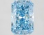 2.73 Ct. Fancy Vivid Blue Radiant Lab Grown Diamond