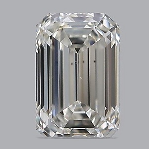 Emerald diamond — real photo
