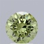 2.00 Ct. Fancy Vivid Green Round Lab Grown Diamond