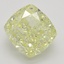 2.01 Ct. Fancy Light Yellow Cushion Diamond